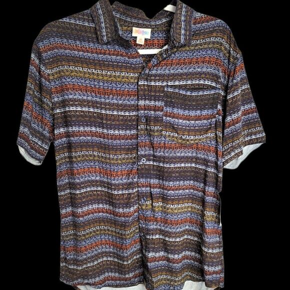 LulaRoe button down shirt  - Picture 1 of 4